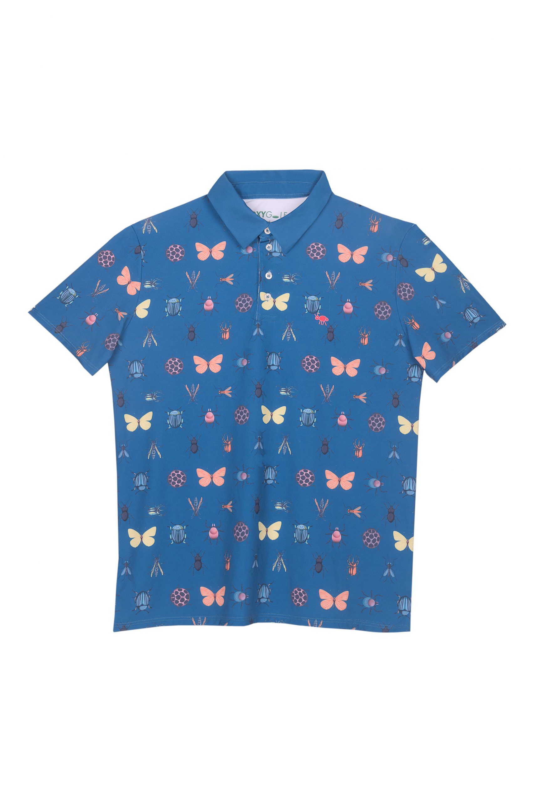 Polo Shirt Man Bichos Blue