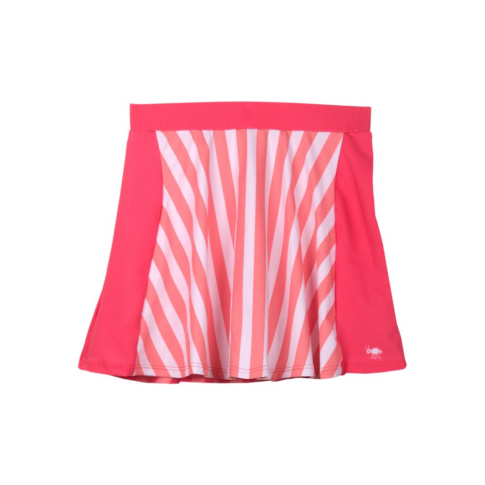 Stripes Orange Skirt